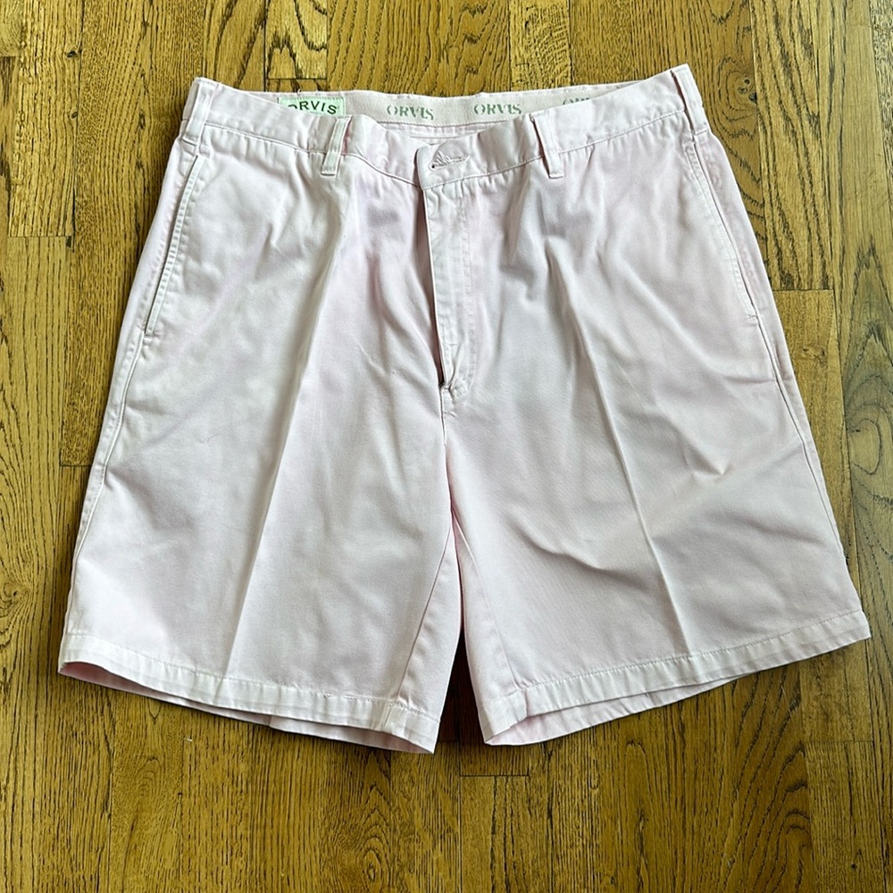 Orvis Sz40 Chino Short 100% Cotton Pink